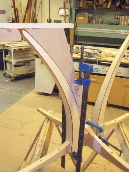 Bespoke furniture design - table base